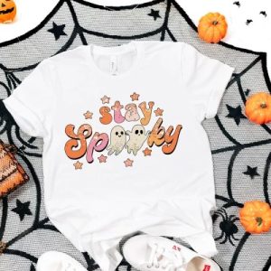 Stay Spooky Shirt Spooky Vibes Halloween T-Shirt