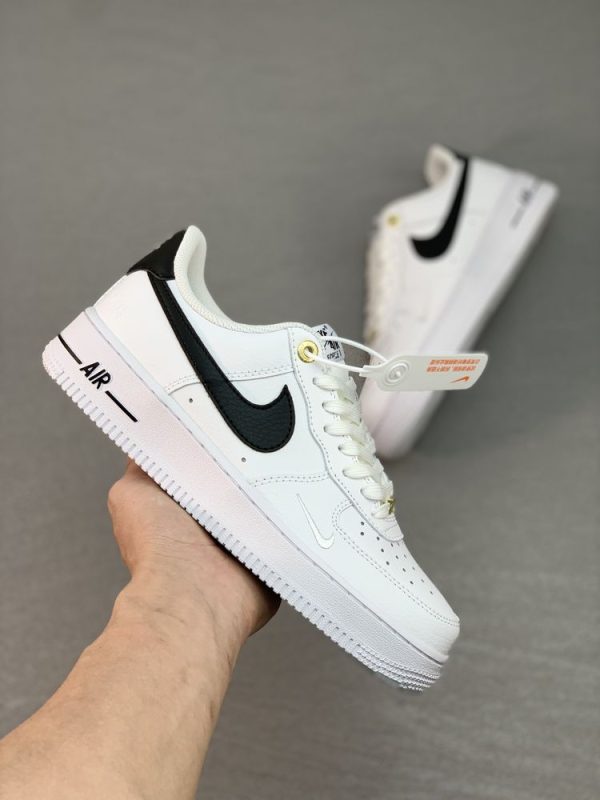 New Fashion Shoes AF 1 Low ’07 LV8 40th Anniversary White Black AJ3155