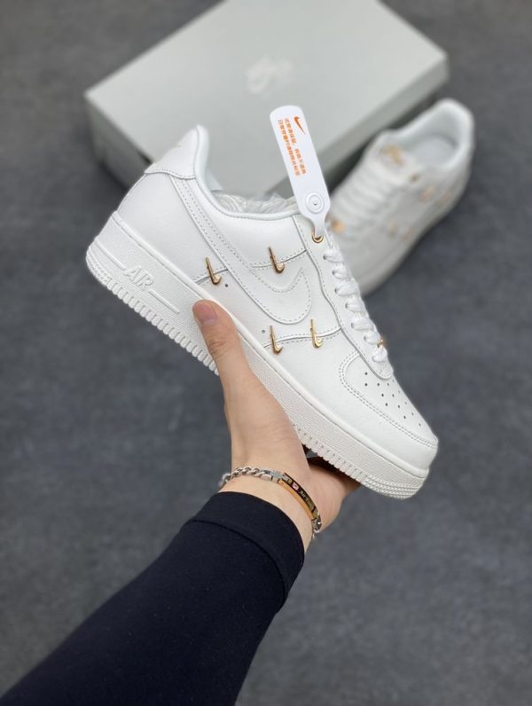 New Fashion Shoes AF 1 Low Sail Metallic Gold FV3654-111 AJ3118