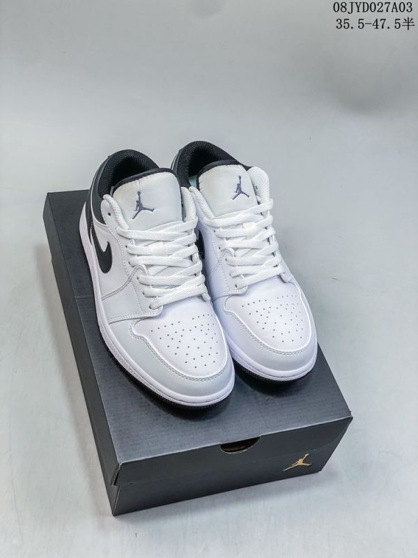 New Fashion Shoes AJ 1 Low White University Red AO9944-161 AJ3018