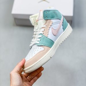 New Arrival AJ 1 Mid Mini Lux 9