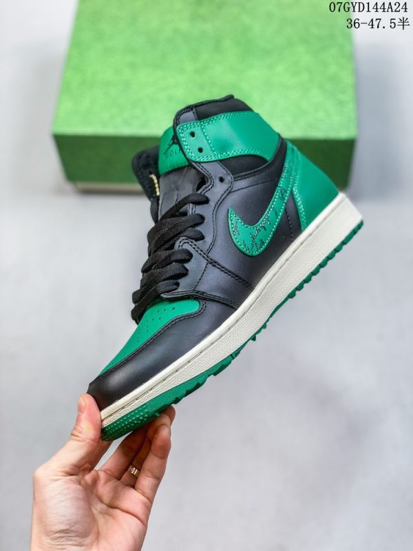 New Fashion Shoes AJ 1 PINE GREEN HIGH OG 555088-030 AJ3035