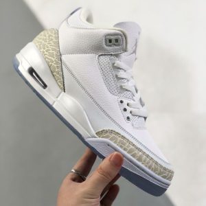 New Arrival AJ 3 Retro Pure White 136064 111 5