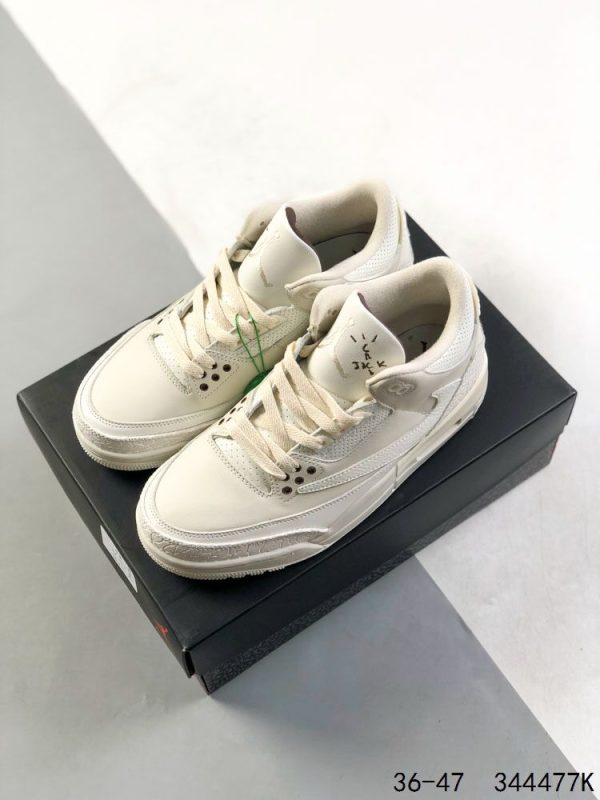 New Fashion Shoes AJ 3 Retro White 136064-111 AJ3026