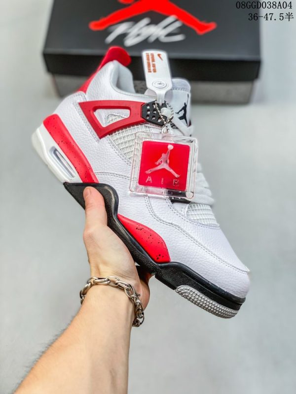 New Fashion Shoes AJ 4 Retro Red Cement DH6927-161 AJ3001