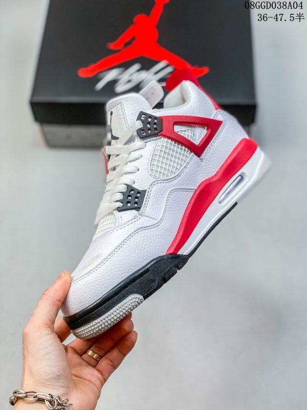 New Fashion Shoes AJ 4 Retro Red Cement DH6927-161 AJ3001