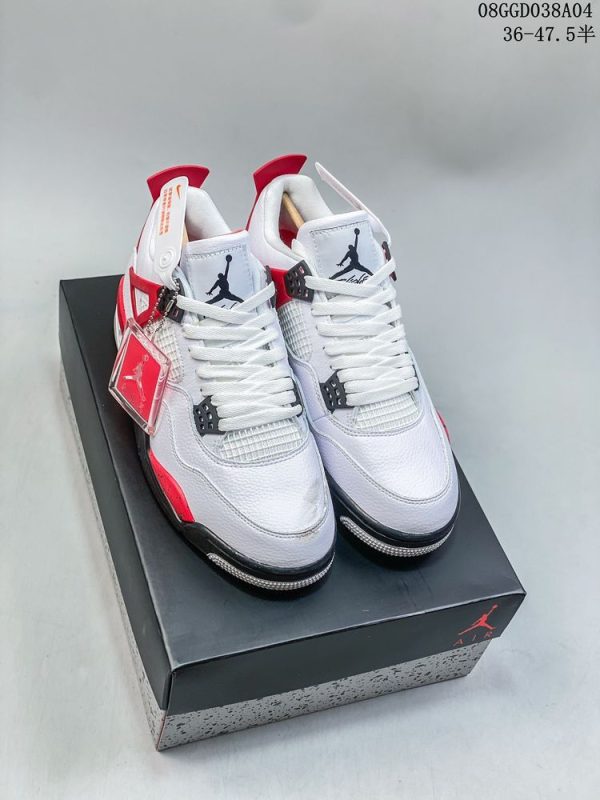 New Fashion Shoes AJ 4 Retro Red Cement DH6927-161 AJ3001