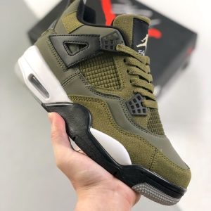 New Fashion Shoes AJ 4 Retro SE Craft Medium Olive FB9927-200 AJ3051