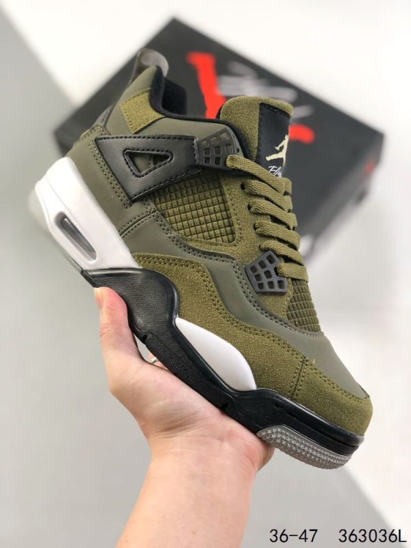 New Fashion Shoes AJ 4 Retro SE Craft Medium Olive FB9927-200 AJ3051