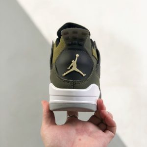 New Fashion Shoes AJ 4 Retro SE Craft Medium Olive FB9927-200 AJ3051