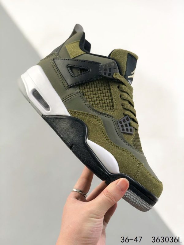 New Fashion Shoes AJ 4 Retro SE Craft Medium Olive FB9927-200 AJ3051