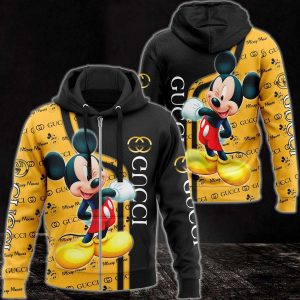 Gucci Diney Mickey Luxury 3D Hoodie POD Design 070 (1)