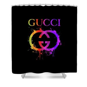 Gucci New logo Shower Curtain 029