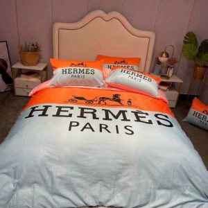 Hermes Paris Luxury Brand Type Bedding Sets 020