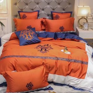 Hermes Paris Luxury Brand Type Bedding Sets 034