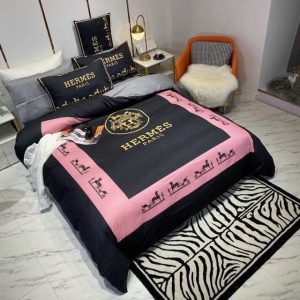 Hermes Paris Luxury Brand Type Bedding Sets 038