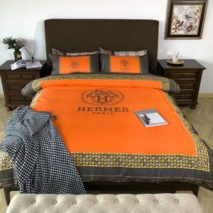 Hermes Paris Luxury Brand Type Bedding Sets 055