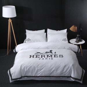 Hermes Paris Luxury Brand Type Bedding Sets 076