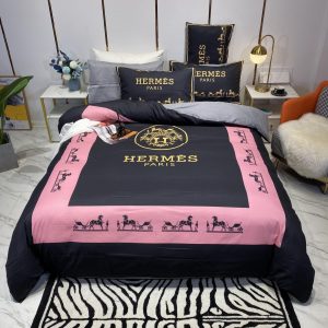 Hermes Paris Luxury Brand Type Bedding Sets 086