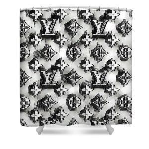 Louis Vuitton Shower Curtain Set