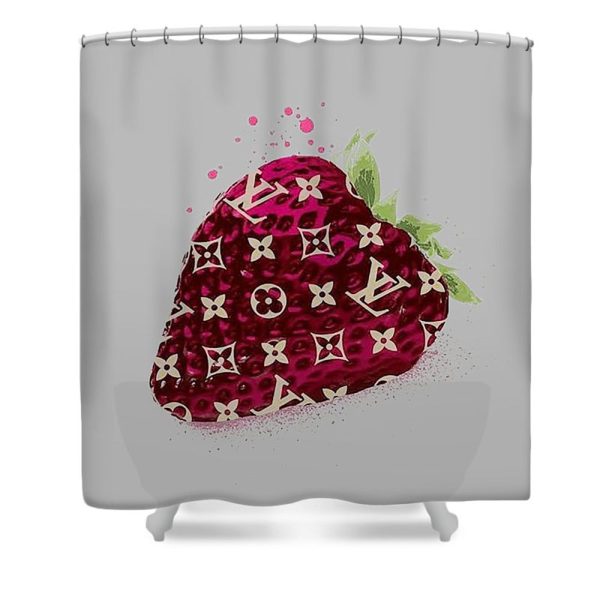 Louis Vuitton Shower Curtain Strawberry 061