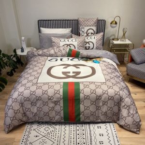 Luxury GG Bedding Sets Duvet Cover Luxury Brand Bedroom Sets 096