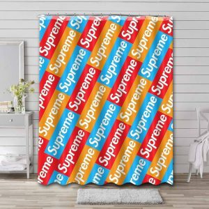 Pattern Supreme Shower Curtain Set 025