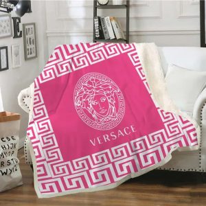 Pink Versace Blanket 037