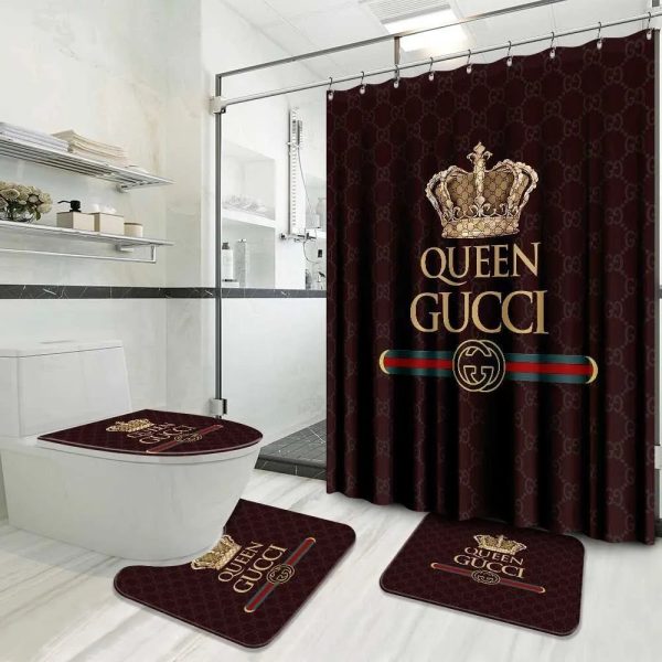 Queen Gucci Shower Curtain 049