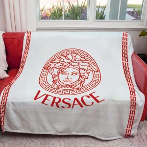 Red Versace Blanket 038