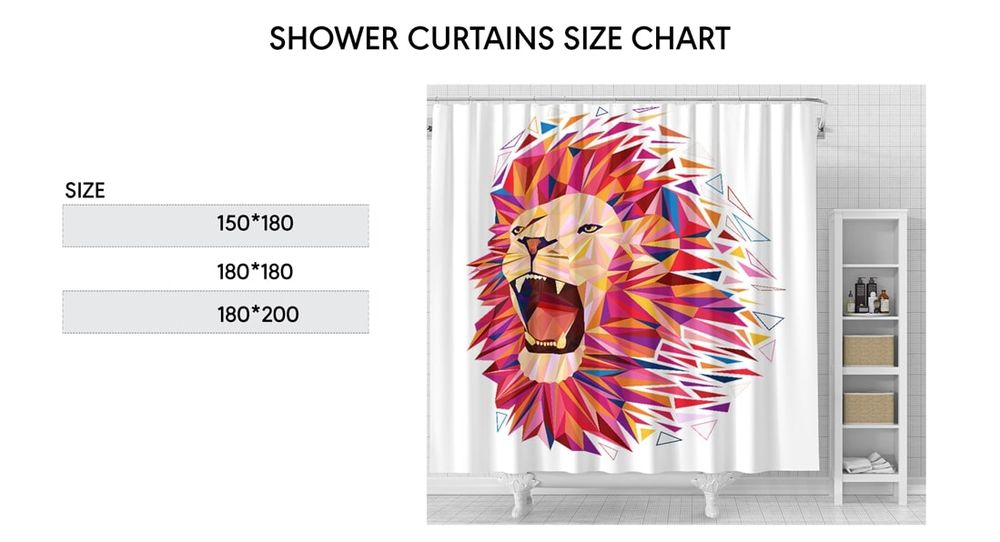 Luxury White Gucci Shower Curtain 046